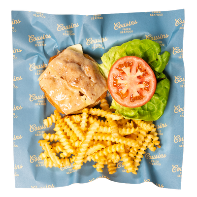 Cousins' Famous Fried Fish Sandwich - Jim's Way