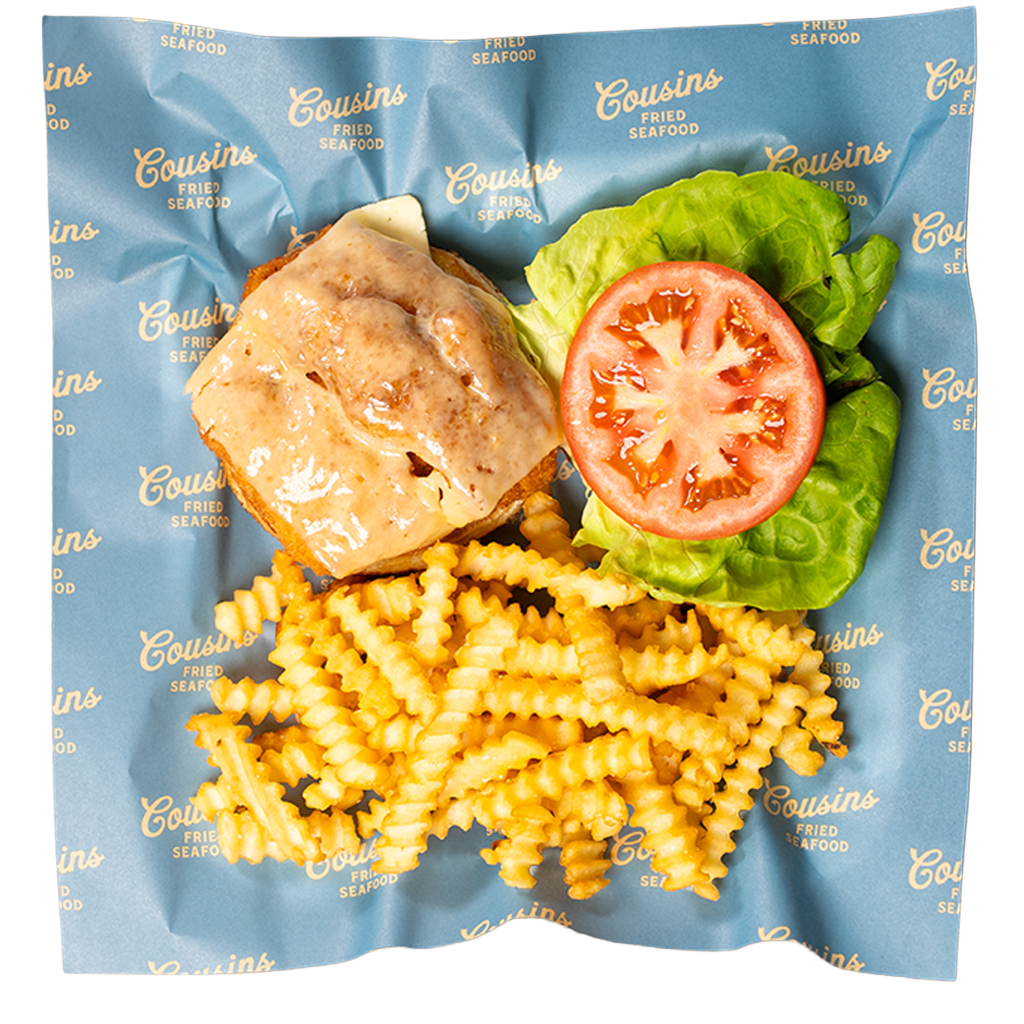 Cousins' Famous Fried Fish Sandwich - Jim's Way