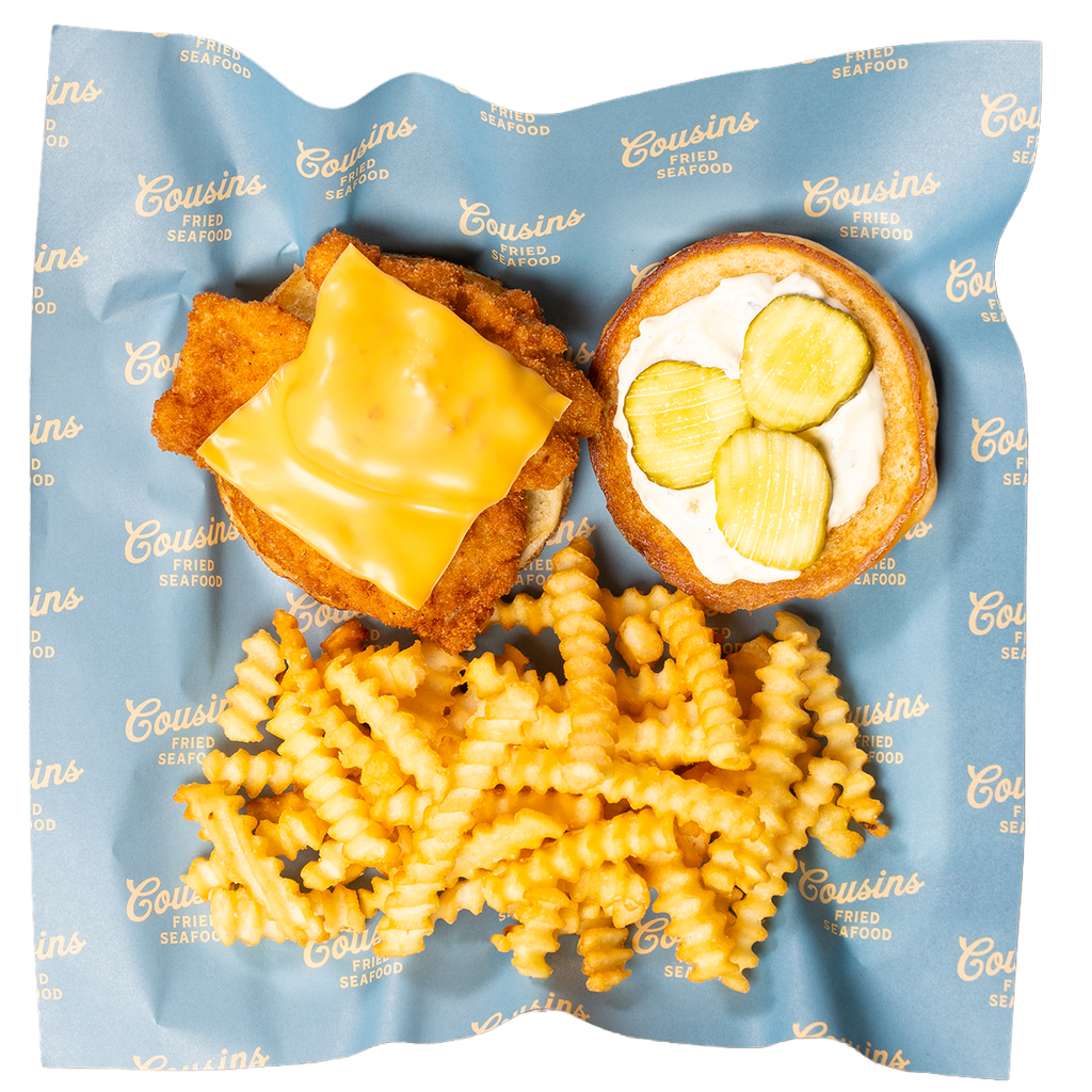 Cousins' Famous Fried Fish Sandwich - Sabin's Way