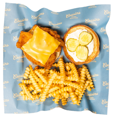 Cousins' Famous Fried Fish Sandwich - Sabin's Way